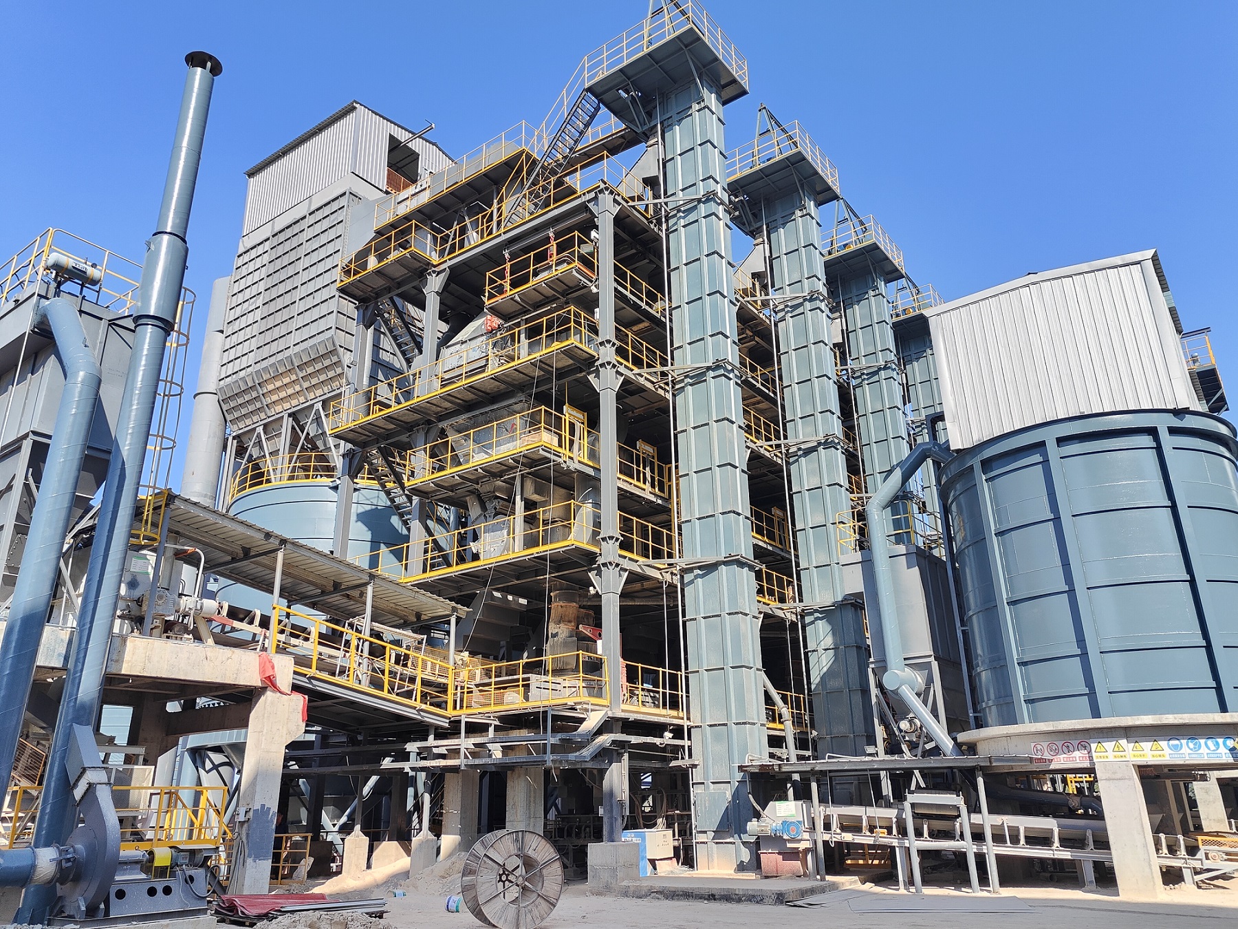 唐山金路v8干式整形砂石同出系統(tǒng)，新型立體化砂石生產(chǎn)模式