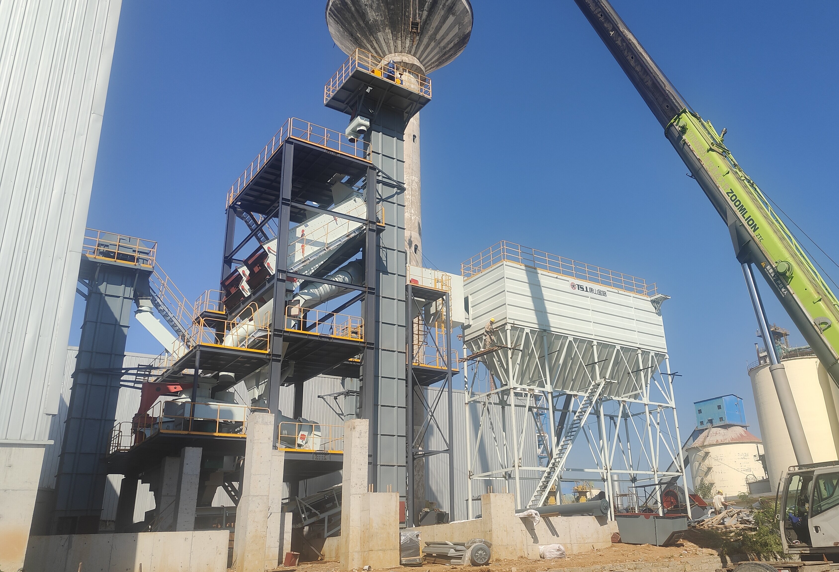 干法制砂樓：石粉變砂，細(xì)度與含粉率精準(zhǔn)調(diào)控